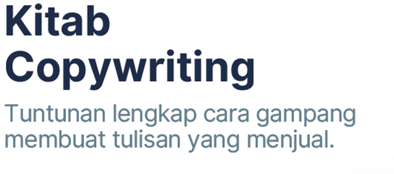 Highlight image for E-book Lengkap Panduan Copywriting