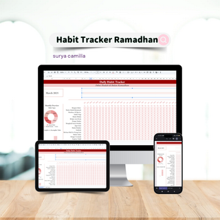 image for Habit Tracker Ramadhan by Camilla button
