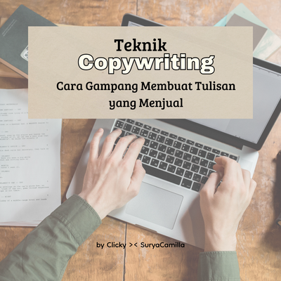 image for Strategi & Teknik Copywriting: Bikin Tulisanmu Gak Cuma Dibaca, Tapi Bikin Orang MAU BERTINDAK! button