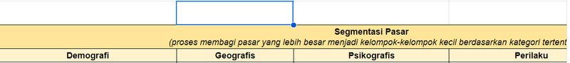 Highlight image 2 for Template Excel Cara Memulai Bisnis Biar Sukses