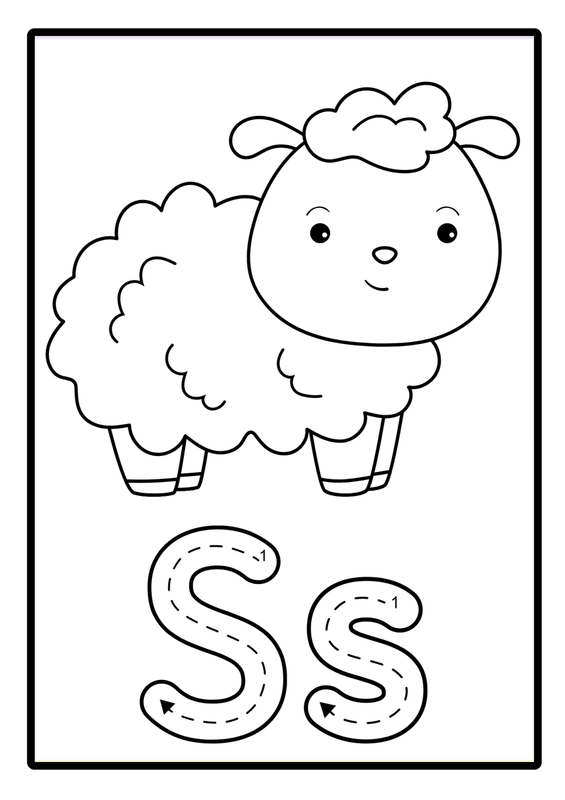 Highlight image for Coloring Book Animal Alphabet