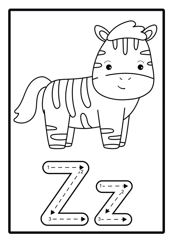 Highlight image for Coloring Book Animal Alphabet