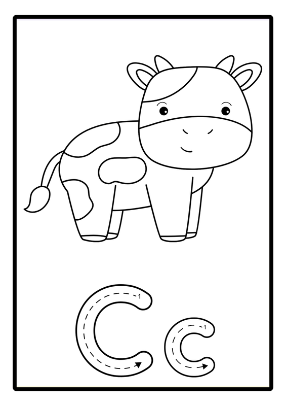 Highlight image for Coloring Book Animal Alphabet