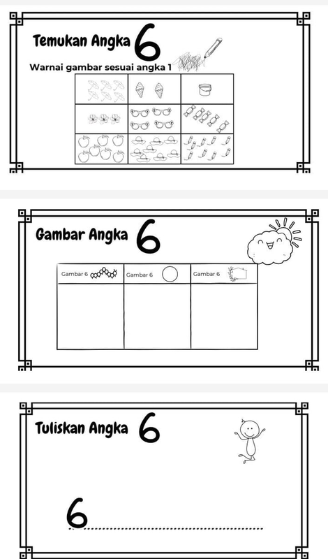 Highlight image 5 for Satu Paket Ebook Berisi 9 Buah Buku Belajar Angka untuk Anak Usia 2-6 Tahun