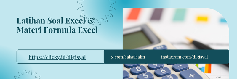 Highlight image 1 for [FREE] Latihan Soal Excel + Materi Formula Excel