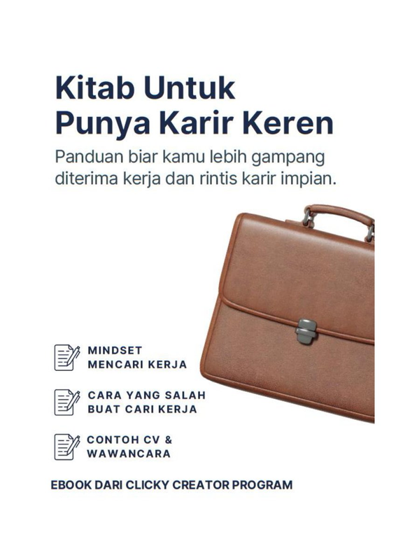 Highlight image 1 for Kitab Punya Karir yang Keren