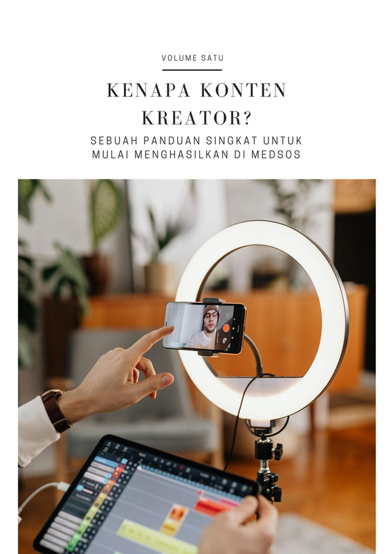 Highlight image for [GRATIS] E-book Alasan Kamu Jadi Konten Kreator