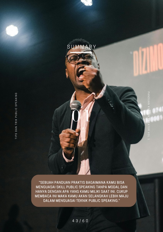 Highlight image for [GRATIS] E-book Tips dan Trik Public Speaking Dari NOL sampai JAGO!