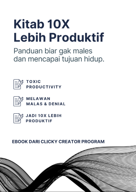 Highlight image for [DISKON 50%] Meningkatkan Produktivitas 10X! - Creativspot x Clicky.id