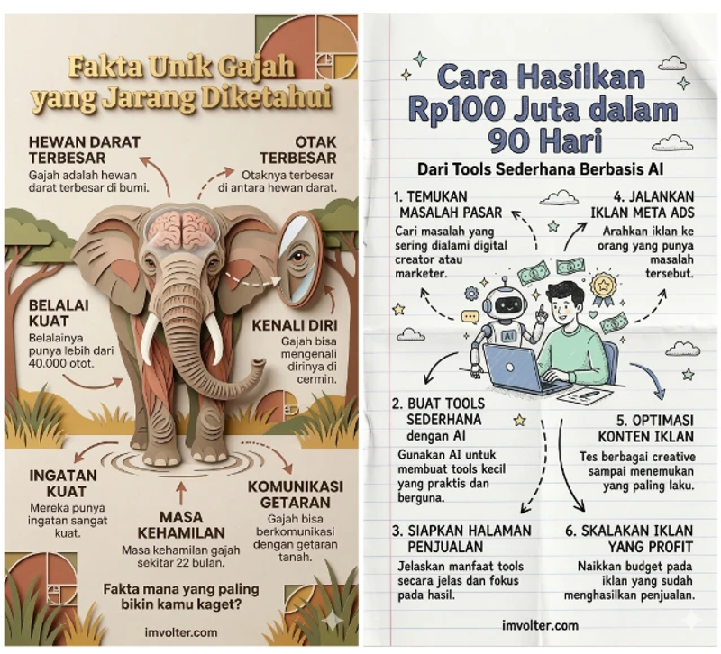 Image 1 for Contoh Infografis
