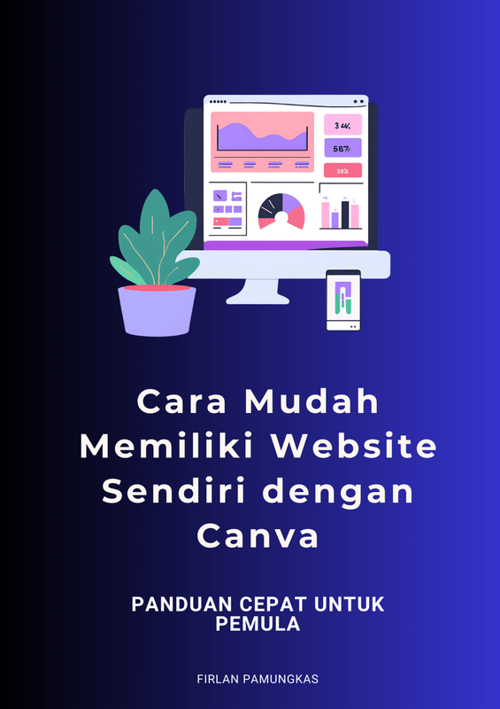Highlight image 1 for GRATIS!!!! [E-Book] Cara Mudah Memiliki Website Sendiri dengan Canva