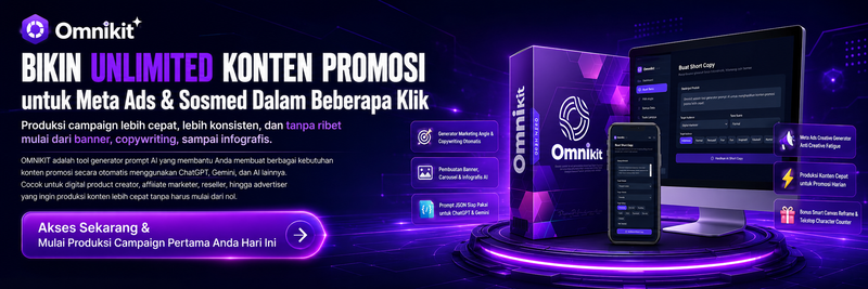 Highlight image for OmniKit | Tool yang Akan Bantu Anda: Bikin Unlimited Stok Konten Promosi