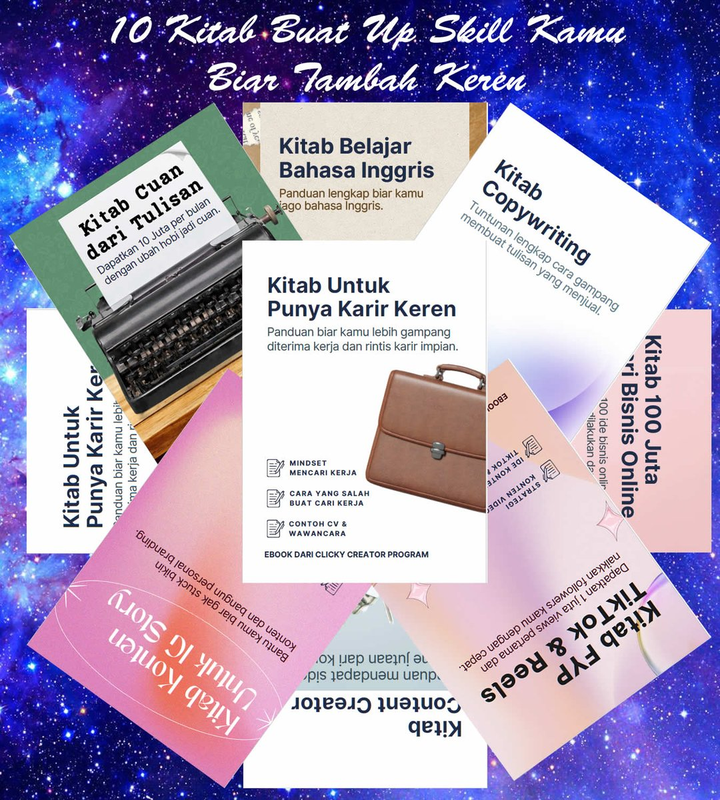 Highlight image for 10 Kitab Sakti Buat Up Skill Kamu