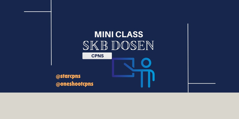 Highlight image 1 for MINI CLASS SKB DOSEN CPNS (NEW)