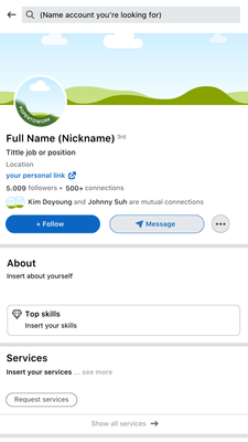 image for Linkedin button