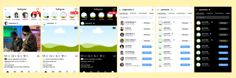 Highlight image for Instagram Canva Templates for AU or Fanfiction 