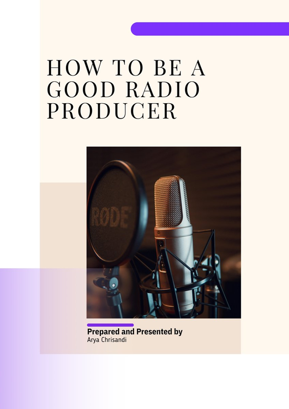 Highlight image for How to be a Good Radio Producer