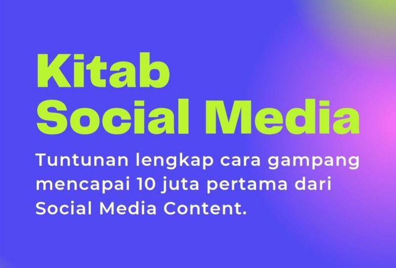 Highlight image for E-book kitab sosial media