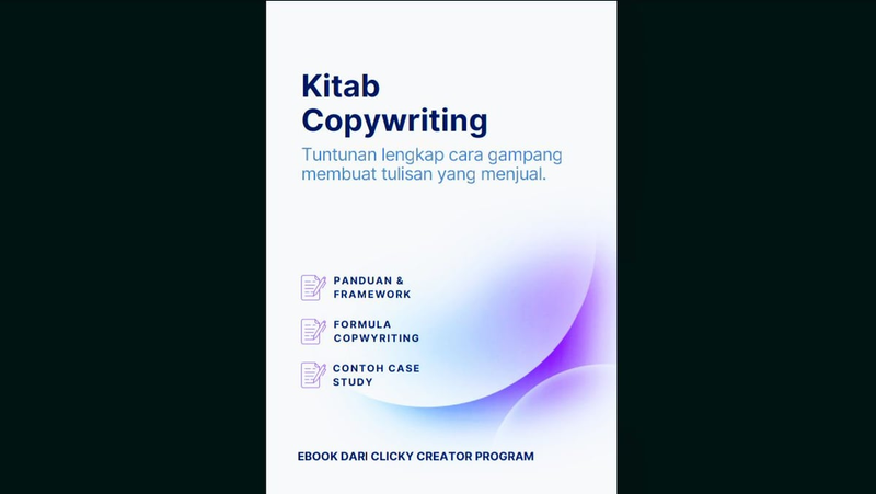 Highlight image for E-book Copy Writing