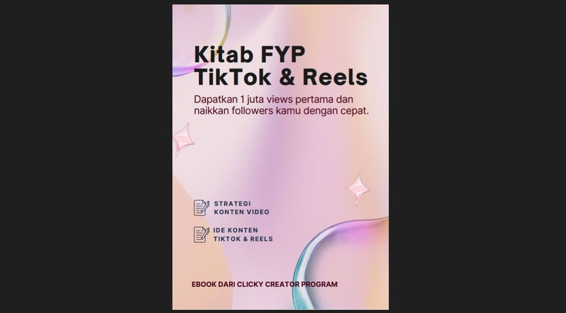Highlight image for Kitab FYP Tiktok & Reels