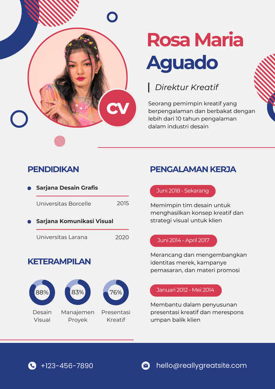 Highlight image 2 for [FREE] 7 Template CV Kreatif