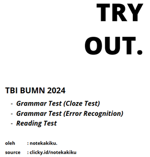 image for TRYOUT LATIHAN SOAL TBI BUMN 2024 button