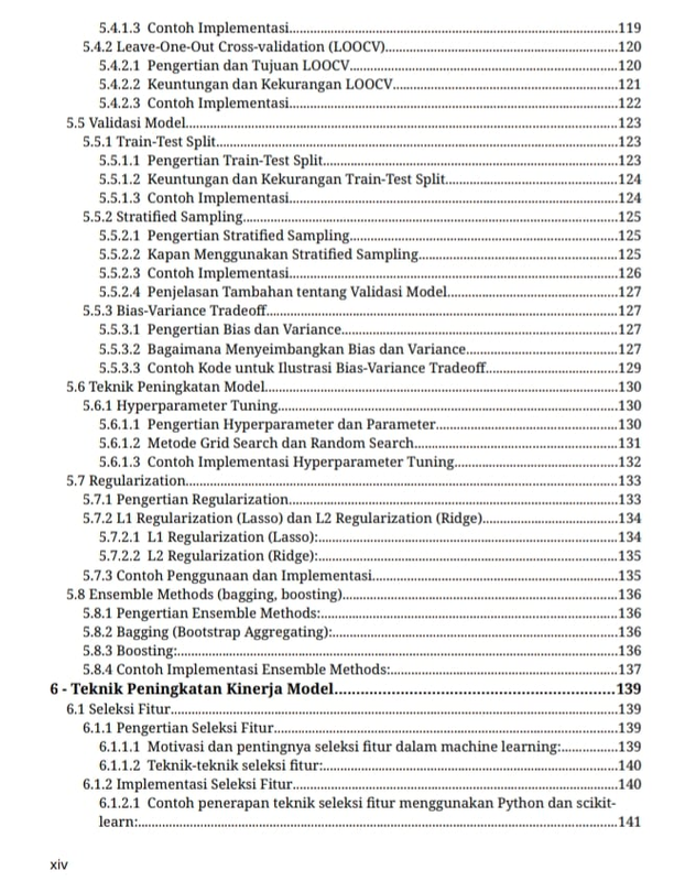 Highlight image for Fundamental Machine Leaning:Panduan Lengkap untuk Pemula