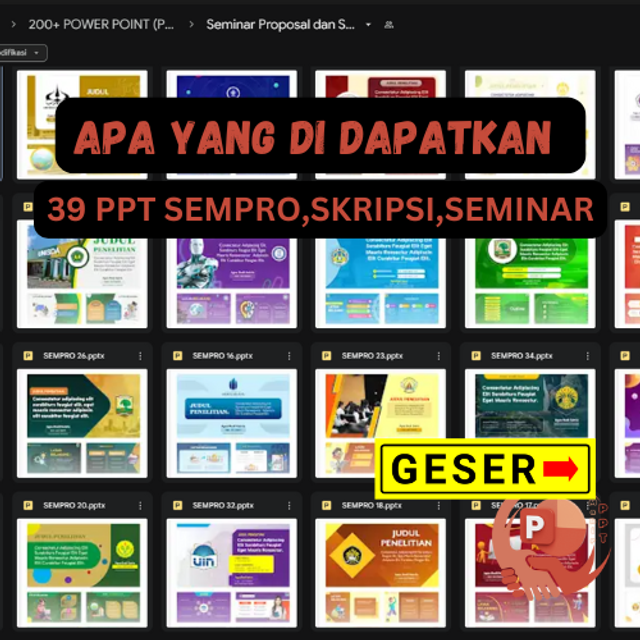 Image for 39 Paket Sempro,Sidang Skripsi,Seminar, Dll ( Cuman 25k )