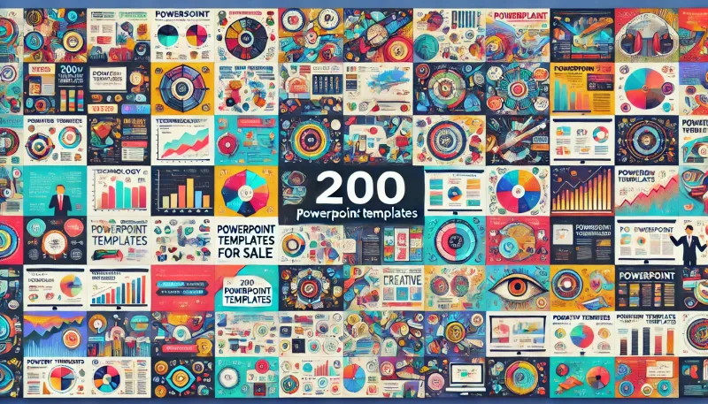 Highlight image for 200+ POWER POINT (PPT) TEMPLATES BERGERAK ESTETIK