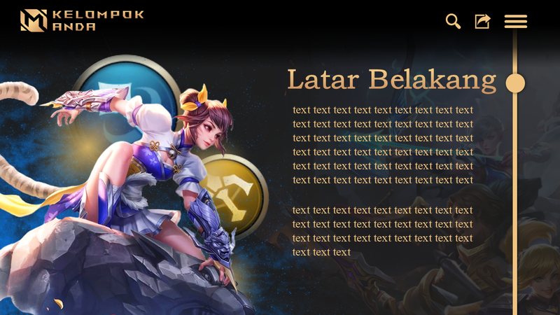 Highlight image for 005 Template PPT Morgh Tema Mobile Legend 