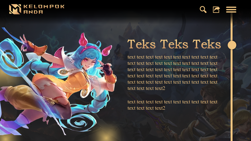 Highlight image for 005 Template PPT Morgh Tema Mobile Legend 