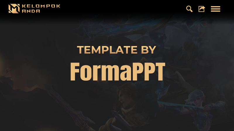 Highlight image for 005 Template PPT Morgh Tema Mobile Legend 