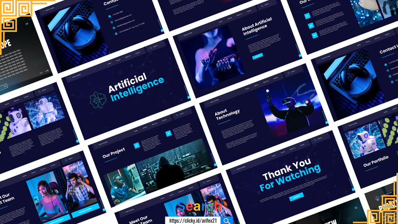 002.Template PPT Morph AI