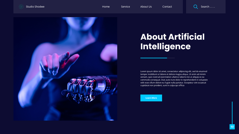 Highlight image 3 for 002.Template PPT Morph AI