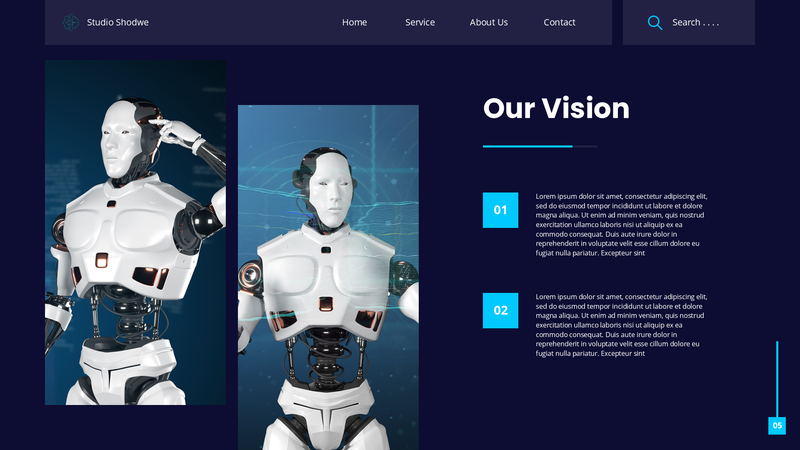 Highlight image 6 for 002.Template PPT Morph AI