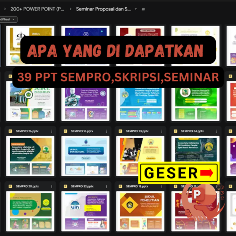 Highlight image for 39 Template Sempro & Skripsi