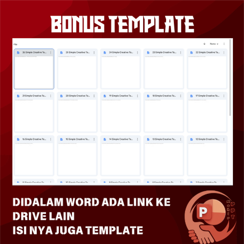 Highlight image for POWER Slide Animation 5000+ Template Presentasi Powerpoint+BONUS