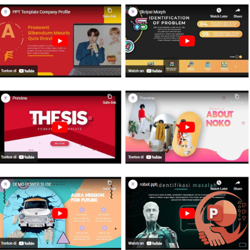 Highlight image for POWER Slide Animation 5000+ Template Presentasi Powerpoint+BONUS