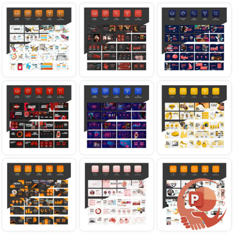 Highlight image for POWER Slide Animation 5000+ Template Presentasi Powerpoint+BONUS