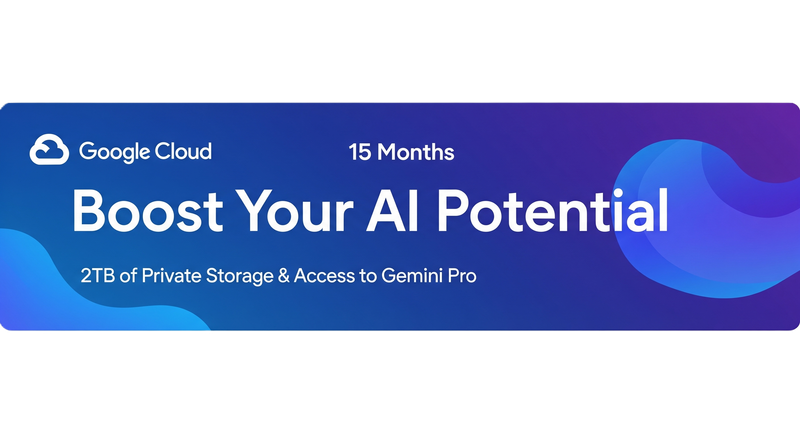 Highlight image for Akselerasi Inovasi: 2 TB Penyimpanan Cloud Pribadi & Akses Gemini Pro Selama 15 Bulan