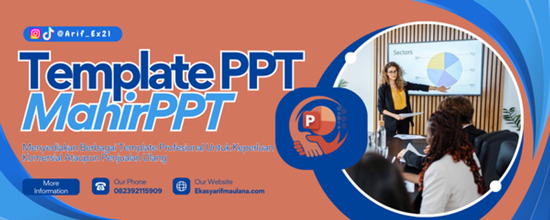 Template PPT Termurah  profile background