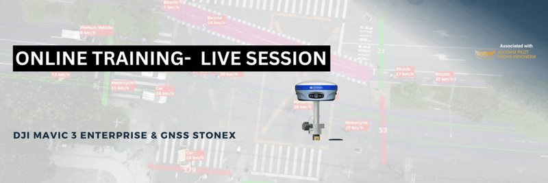 Highlight image 1 for Training Online (Live Session) - DRONE SURVEY PEMETAAN MENGGUNAKAN GNSS GEODETIK