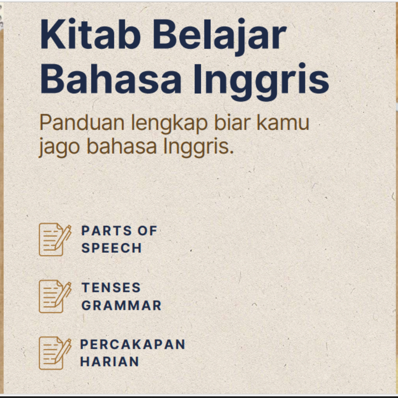 Highlight image for Kitab Ini Bakal Bantu Kamu Belajar Bahasa Inggris Dasar Dengan Cepat