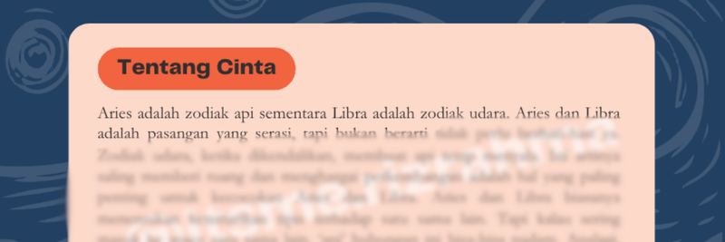Highlight image for Kecocokan Couple Aries dan Libra