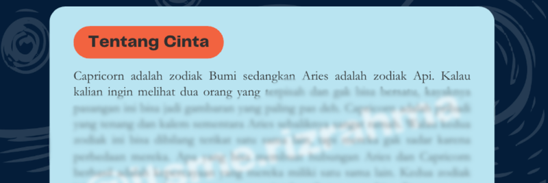Highlight image 2 for Kecocokan Couple Aries dan Capricorn