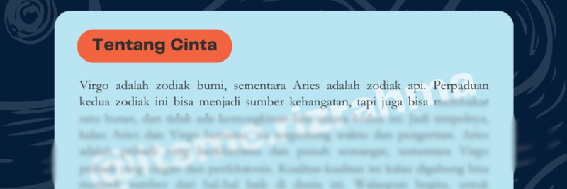 Highlight image for Kecocokan Couple Aries dan Virgo