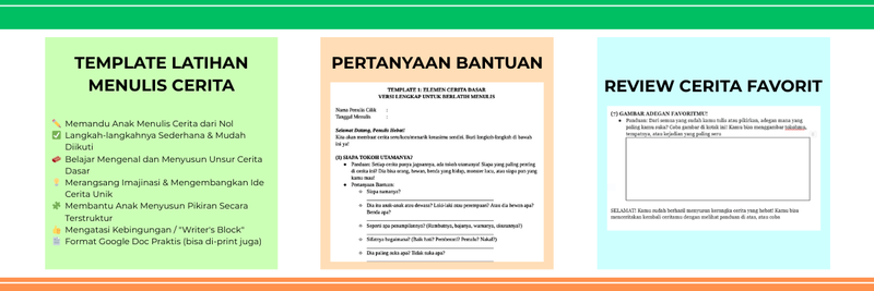 Highlight image for Template Kerangka Cerita Dasar (Basic Story Framework)