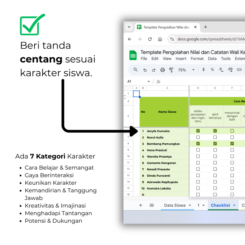 Highlight image for Template Pengolahan Nilai dan Catatan Wali Kelas