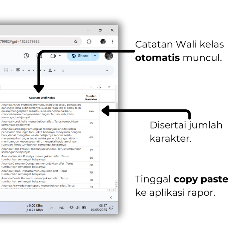 Highlight image for Template Pengolahan Nilai dan Catatan Wali Kelas