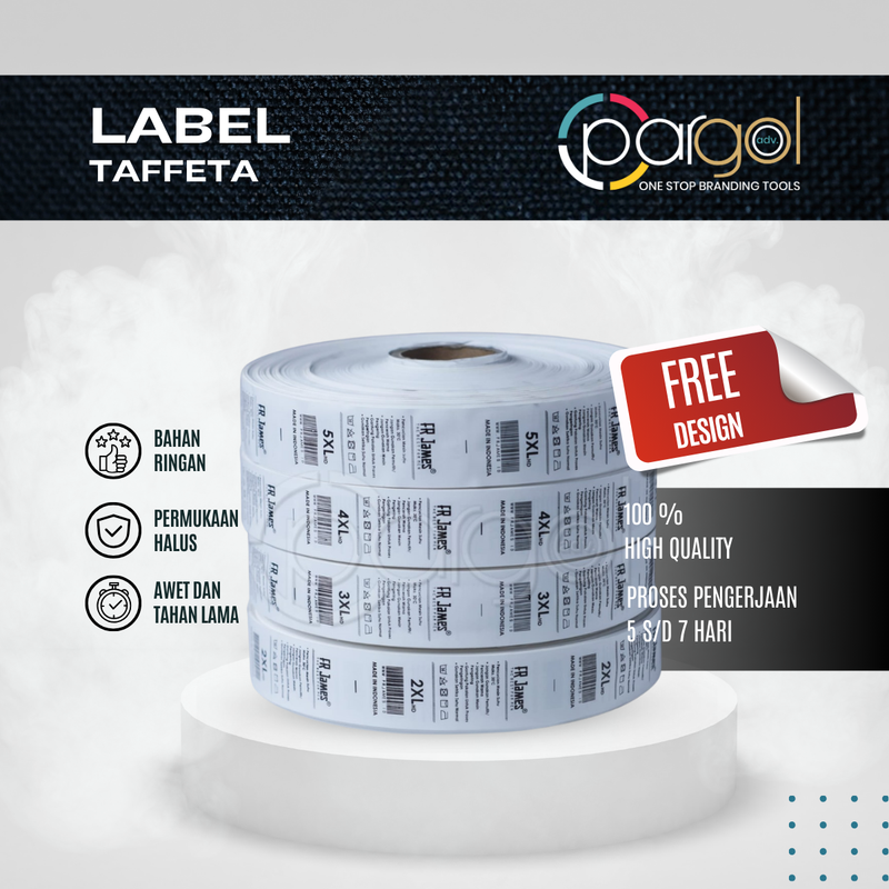 Highlight image 1 for Label Taffeta
